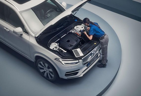 Pravidelný servis vozu Volvo